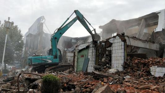 建筑拆除图 建筑拆除图