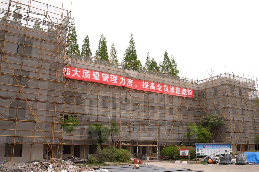 上海某国防建筑加固项目