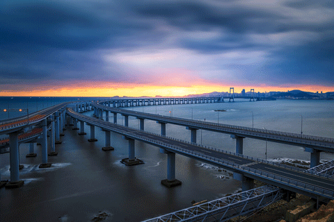 星海湾跨海大桥项目