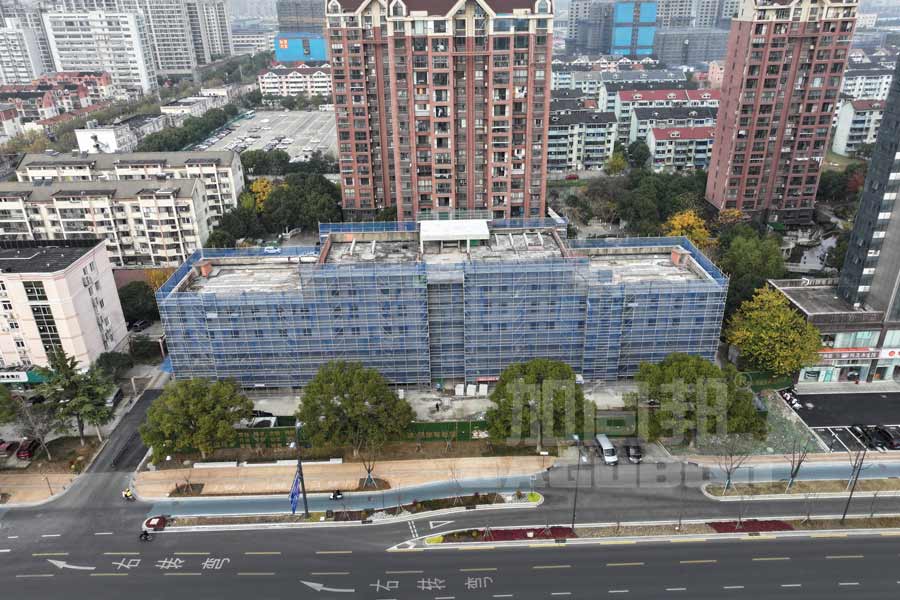 昆山商业综合体大楼结构升级加固项目
